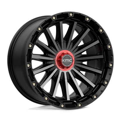 KM102 17X9 5X5.0/5.5 S-BLK GTCC -12MM