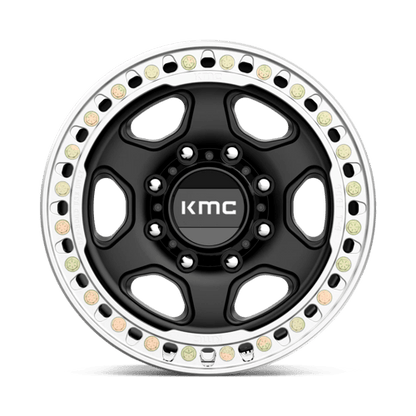 KM233 17X9 8X6.5 S-BLK -38MM