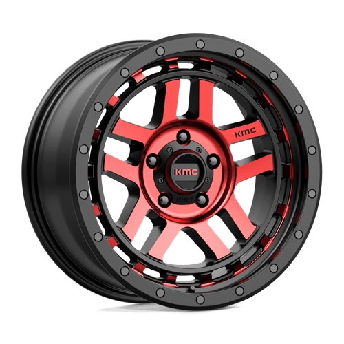 KM540 18X8.5 5X5.0 G-BLK MCH RTCC 00MM