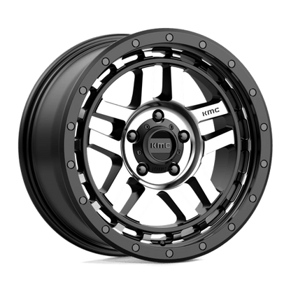 KM540 18X8.5 5X150 S-BLK MACH 18MM