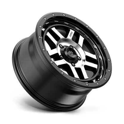 KM540 17X8.5 5X5.0 S-BLK MACH 18MM