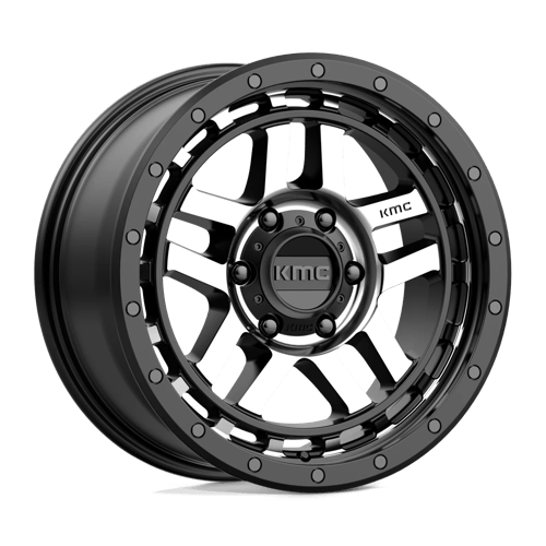 KM540 18X8.5 6X4.5 S-BLK MACH 18 CB 66.1