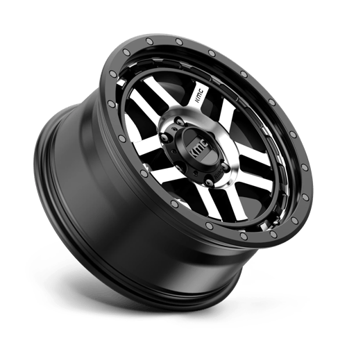 KM540 18X8.5 6X135 S-BLK MACH 18MM