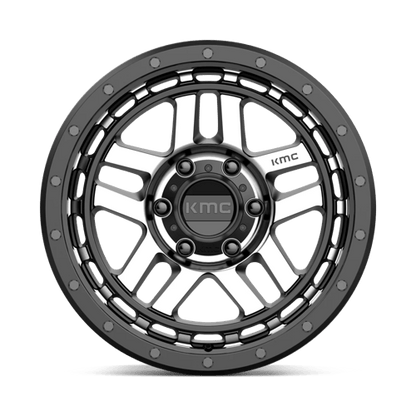 KM540 18X8.5 6X135 S-BLK MACH 18MM