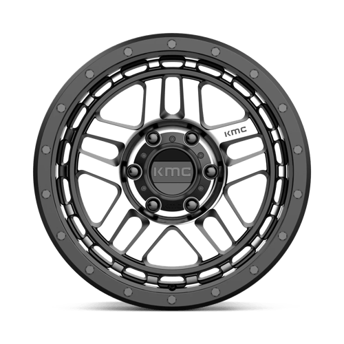 KM540 18X8.5 6X5.5 S-BLK MACH 18MM