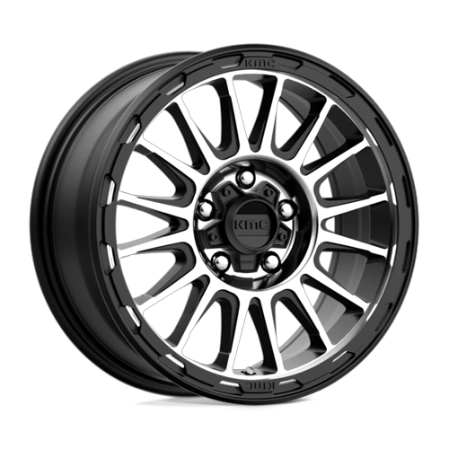KM542 16X7 5X110 S-BLK MACH 30MM
