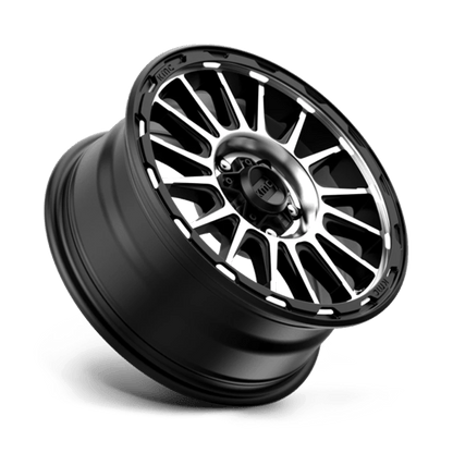 KM542 16X7 5X110 S-BLK MACH 30MM