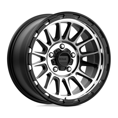 KM542 17X8.5 5X5.0 S-BLK MACH 00MM