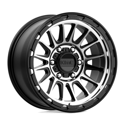 KM542 17X8.5 6X135 S-BLK MACH 00MM