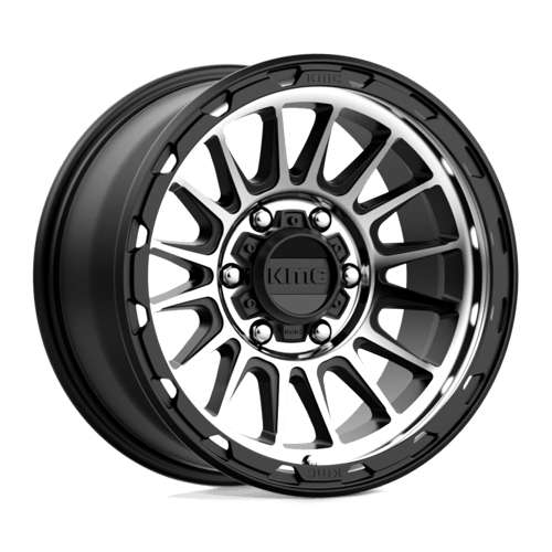 KM542 17X8.5 6X5.5 S-BLK MACH 00MM