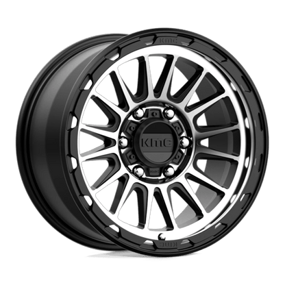 KM542 17X9 6X135 S-BLK MACH 18MM