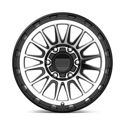 KM542 17X9 6X5.5 S-BLK MACH 18MM