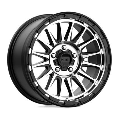 KM542 18X9 5X5.0 S-BLK MACH 18MM