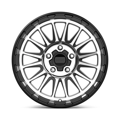 KM542 18X9 5X5.0 S-BLK MACH 18MM