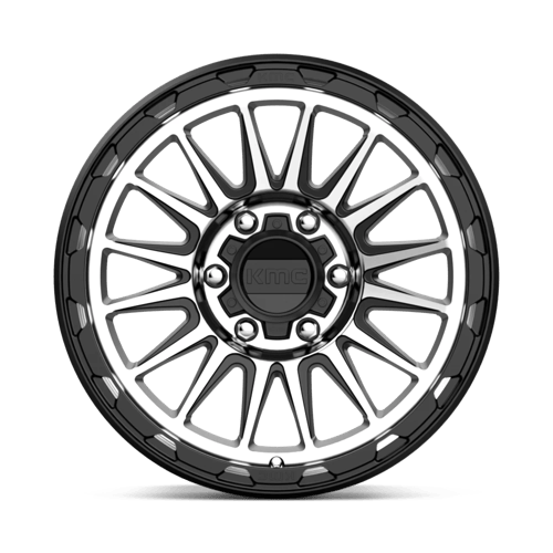 KM542 18X9 6X4.5 S-BLK MACH 18MM CB 66.1