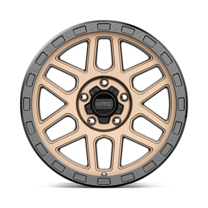 KM544 17X9 5X5.0 M-BRZ BLK LP 18MM