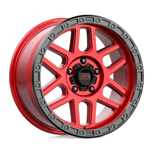 KM544 18X9 5X150 (SS) C-RED-BLK +25 XL