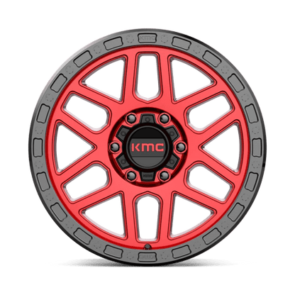 KM544 18X9 6X4.5 C-RED BLK-LP 18MM