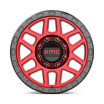 KM544 18X9 8X180 C-RED BLK-LP 18MM