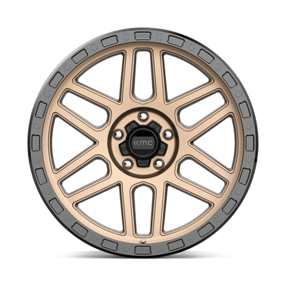 KM544 17X8.5 5X5.0 M-BRZ BLK LP 00MM