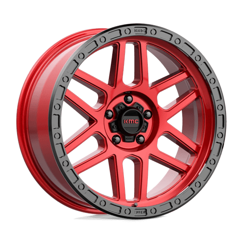 KM544 17X8.5 5X5.0 C-RED BLK-LP 00MM