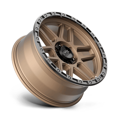 KM544 17X9 6X5.5 M-BRZ BLK LP -12MM