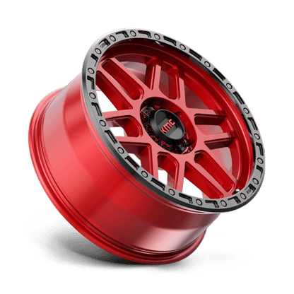 KM544 17X9 6X5.5 C-RED BLK-LP -12MM