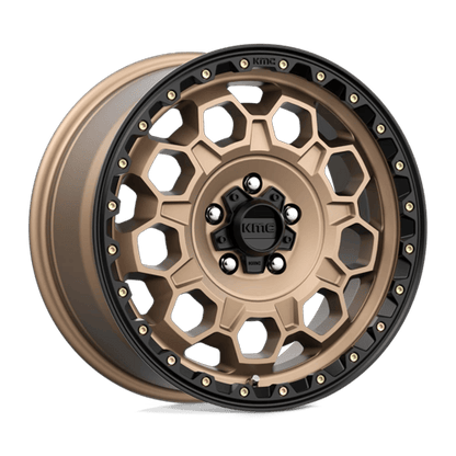 KM545 17X8 6X5.5 M-BRZ BLK LP 20MM