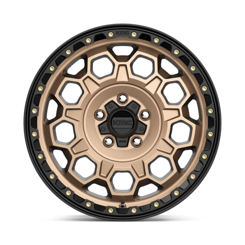 KM545 17X8 5X4.5 M-BRZ BLK LP 35MM