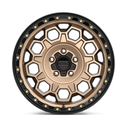 KM545 17X8 6X5.5 M-BRZ BLK LP 20MM