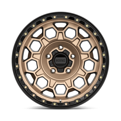 KM545 17X9 5X5.0 M-BRZ BLK LP 00MM