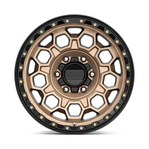 KM545 17X9 6X5.5 M-BRZ BLK LP 00MM