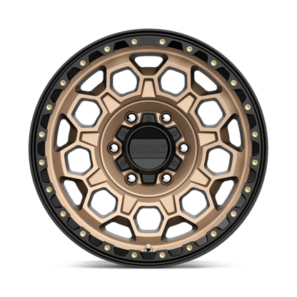 KM545 17X9 6X5.5 M-BRZ BLK LP 00MM