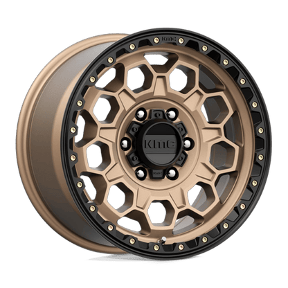 KM545 17X9 6X5.5 M-BRZ BLK LP 18MM