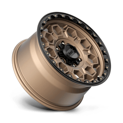 KM545 17X9 6X5.5 M-BRZ BLK LP 18MM