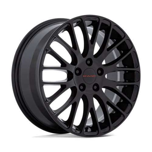 KM693 18X8 5X4.5 GLOSS BLACK +45 MAG LUG