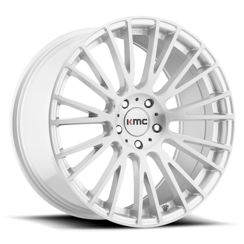 KM706 20X10 5X120 BRUSHED SLV 40MM