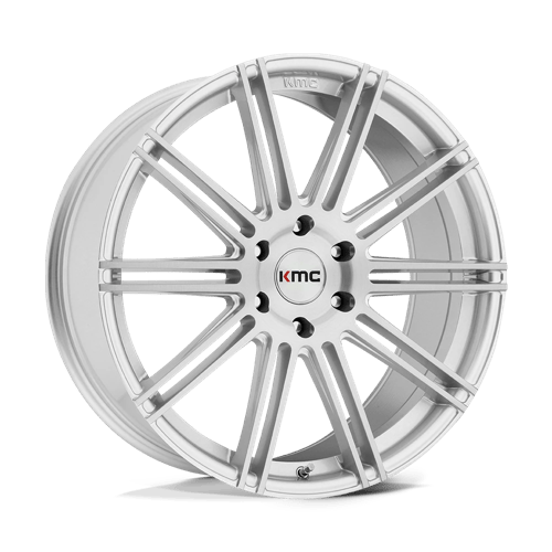 KM707 22X9.5 6X5.5 BRUSHED SLV 30MM