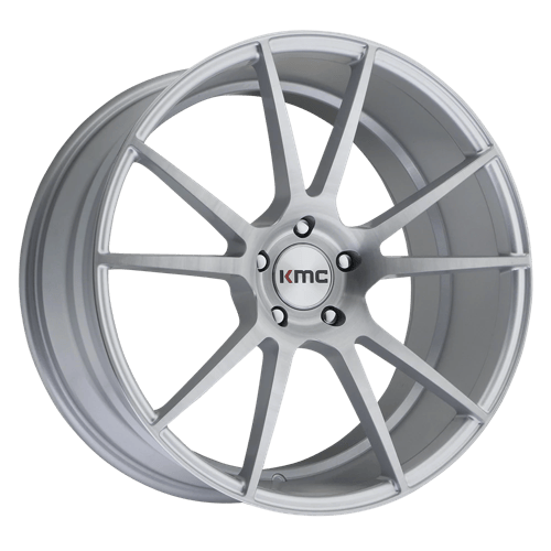 KM709 20X8.5 5X120 BRUSHED SLV 25MM