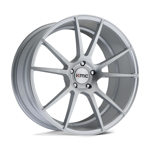 KM709 20X10 5X4.5 BRUSHED SLV 40MM