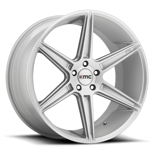 KM711 20X9 5X112 BRUSHED SLV 35MM