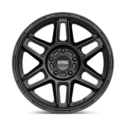 KM716 17X8 5X4.5 S-BLK 38MM