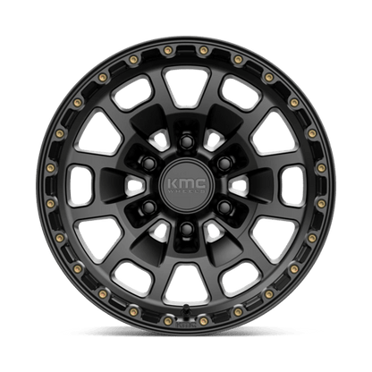 KM718 17X8.5 6X135 S-BLK 00MM
