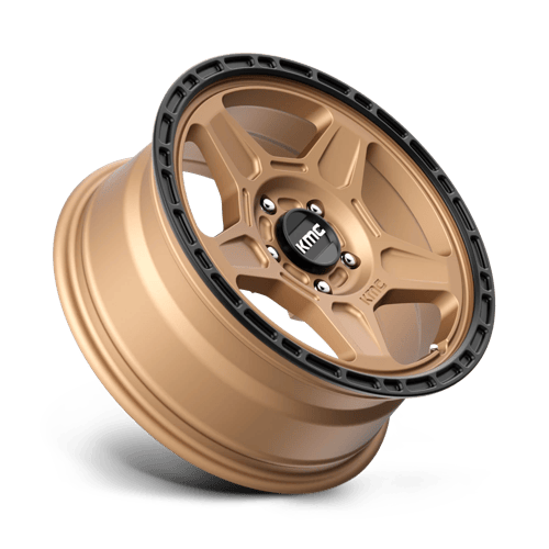 KM721 16X7 5X100 M-BRZ BLK LP 15MM