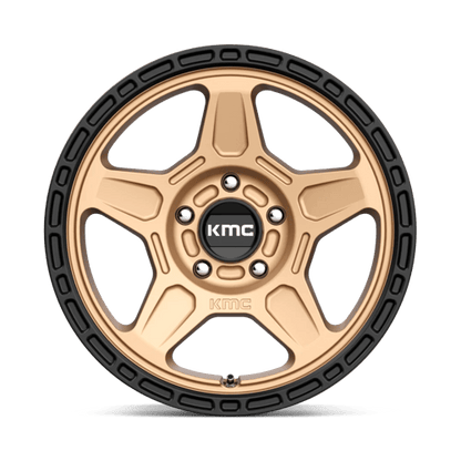 KM721 16X7 5X4.5 M-BRZ BLK LP 15MM