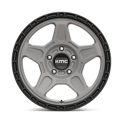 KM721 16X7 5X4.5 S-GRAY BLK LP 15MM
