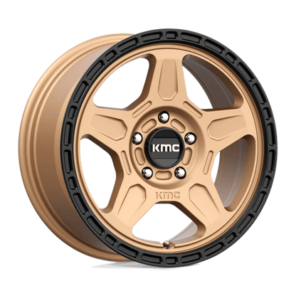 KM721 16X7.5 5X110 M-BRZ BLK LP 30MM