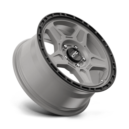 KM721 16X7.5 5X110 S-GRAY BLK LP 30MM
