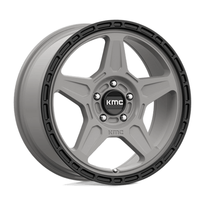 KM721 18X8 5X4.25 S-GRAY BLK LP 38MM