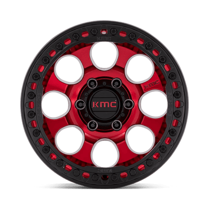 RIOT BL 17X9 5X5.0 RD-BLK-RG -12
